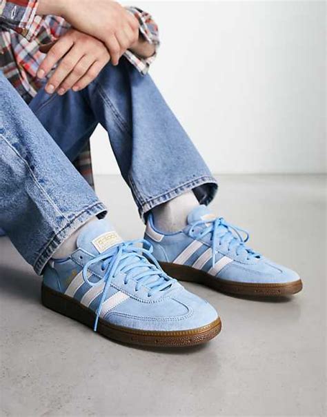 Adidas spezial light blue